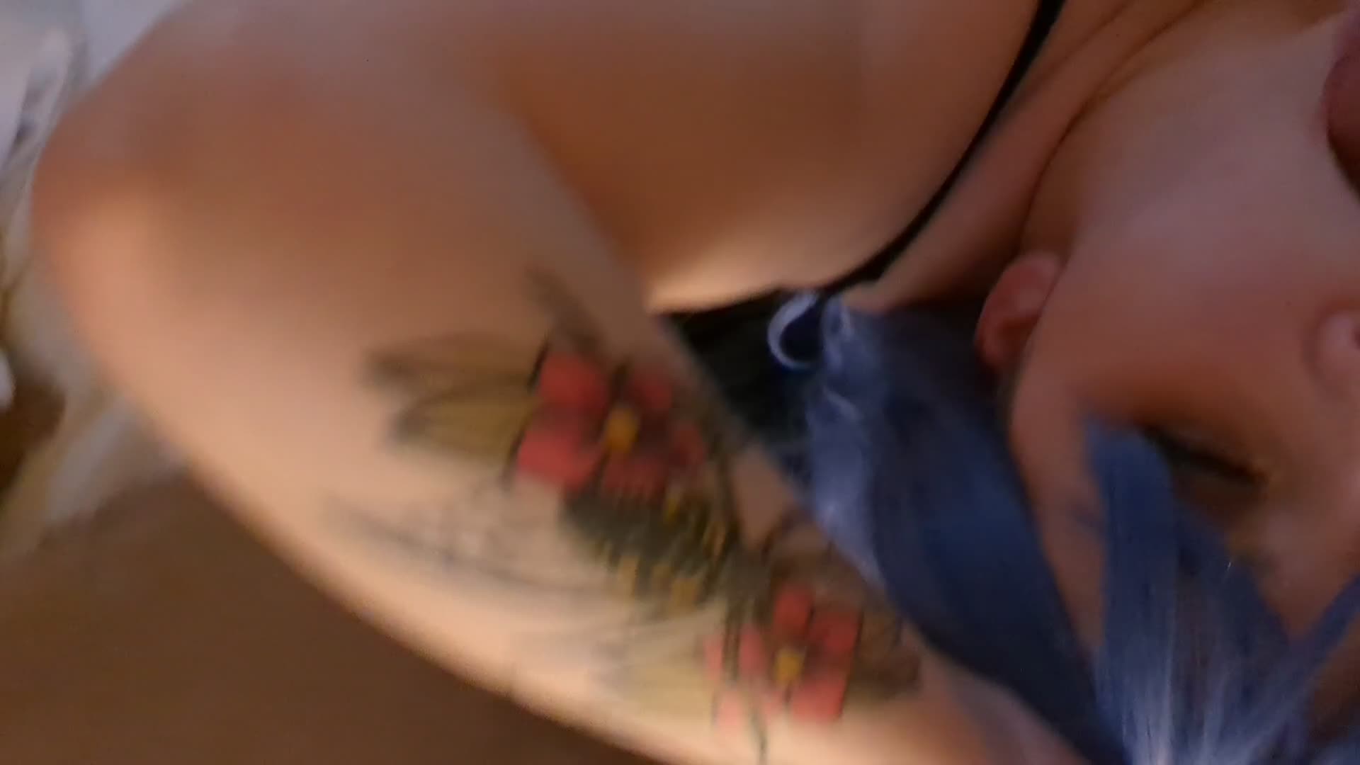 I got some in my eye, but most went in my mouth.  - free porn video