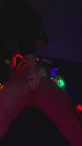 Spraying a little Christmas cheer! - free porn video