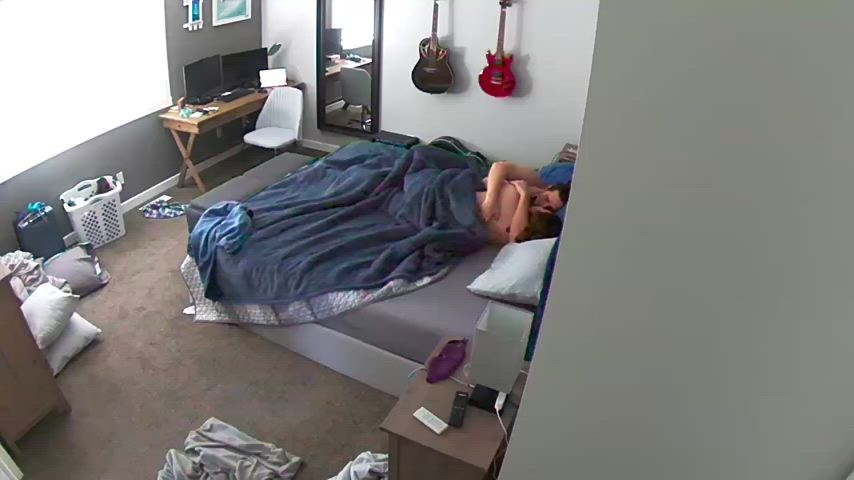 Real Couple Security Cam Style Sex Tape - TOYST_OF [OC] - free porn video