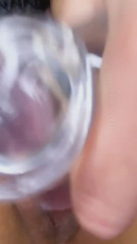I am a European cum slut who goons and fucks her pussy for you (sound on pls) - free porn video