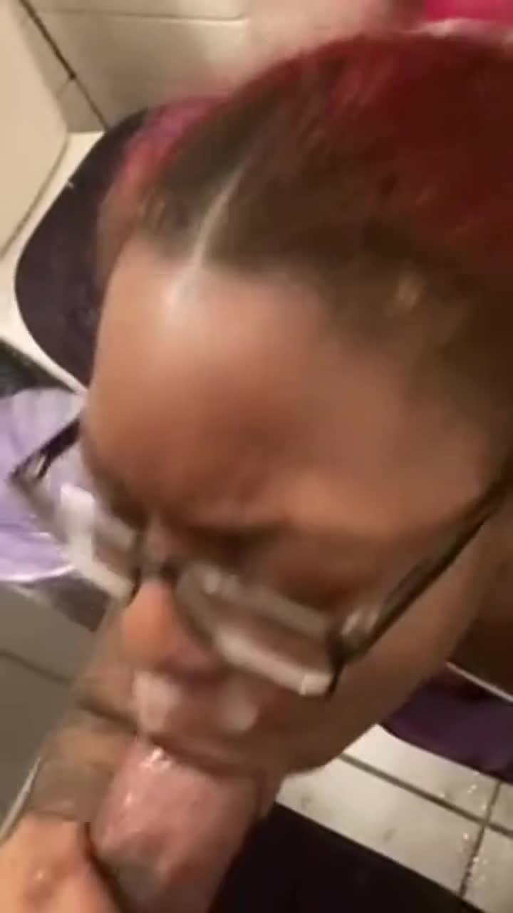 Glasses Facial Friday - free porn video