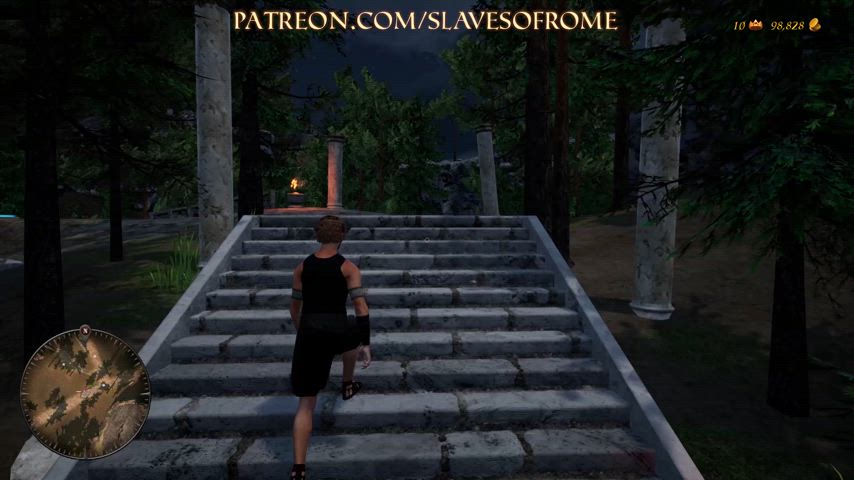 SLAVES OF ROME: Fucking a Mysterious Nymph - free porn video