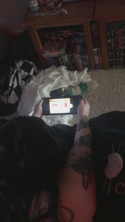 I can play animal crossing for hours like this - free porn video
