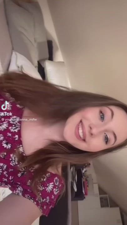 I WISH to fuck the guys that stop for my 19 year old ✨PUSSY✨ - free porn video