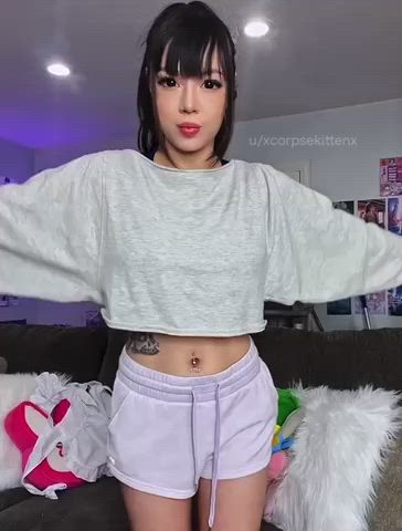 No one irl knows my boobs are this big - free porn video