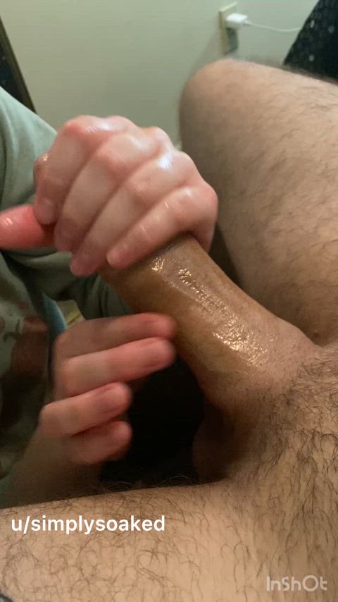 Always feels so much better with oil - free porn video