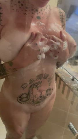 My soapy shower tits - free porn video
