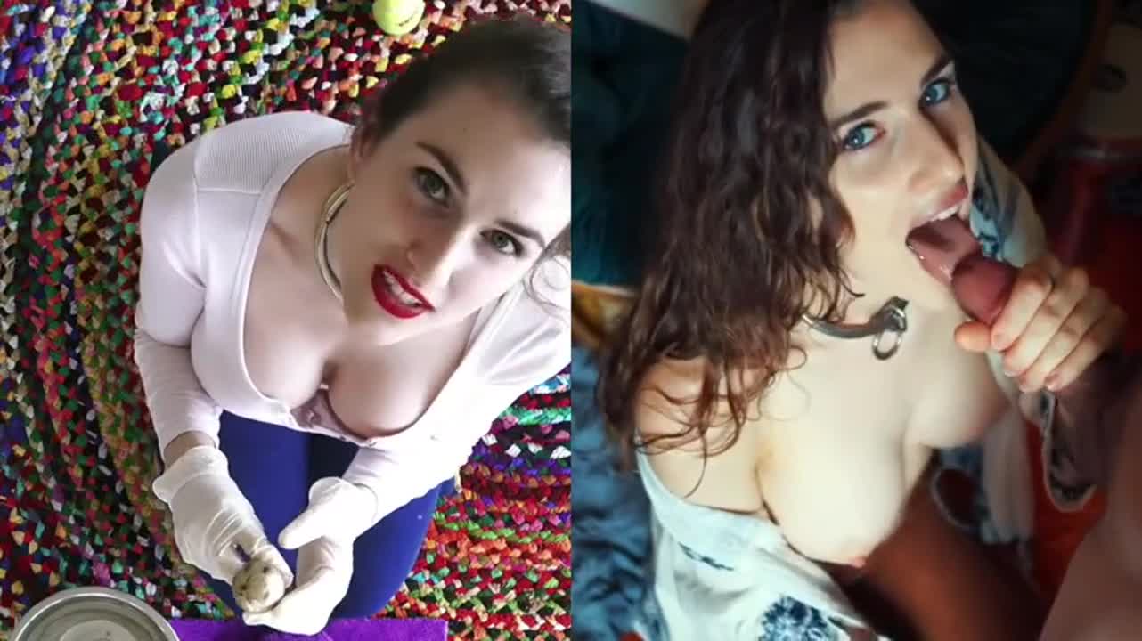 She's makes sure to thoroughly clean his knob - free porn video