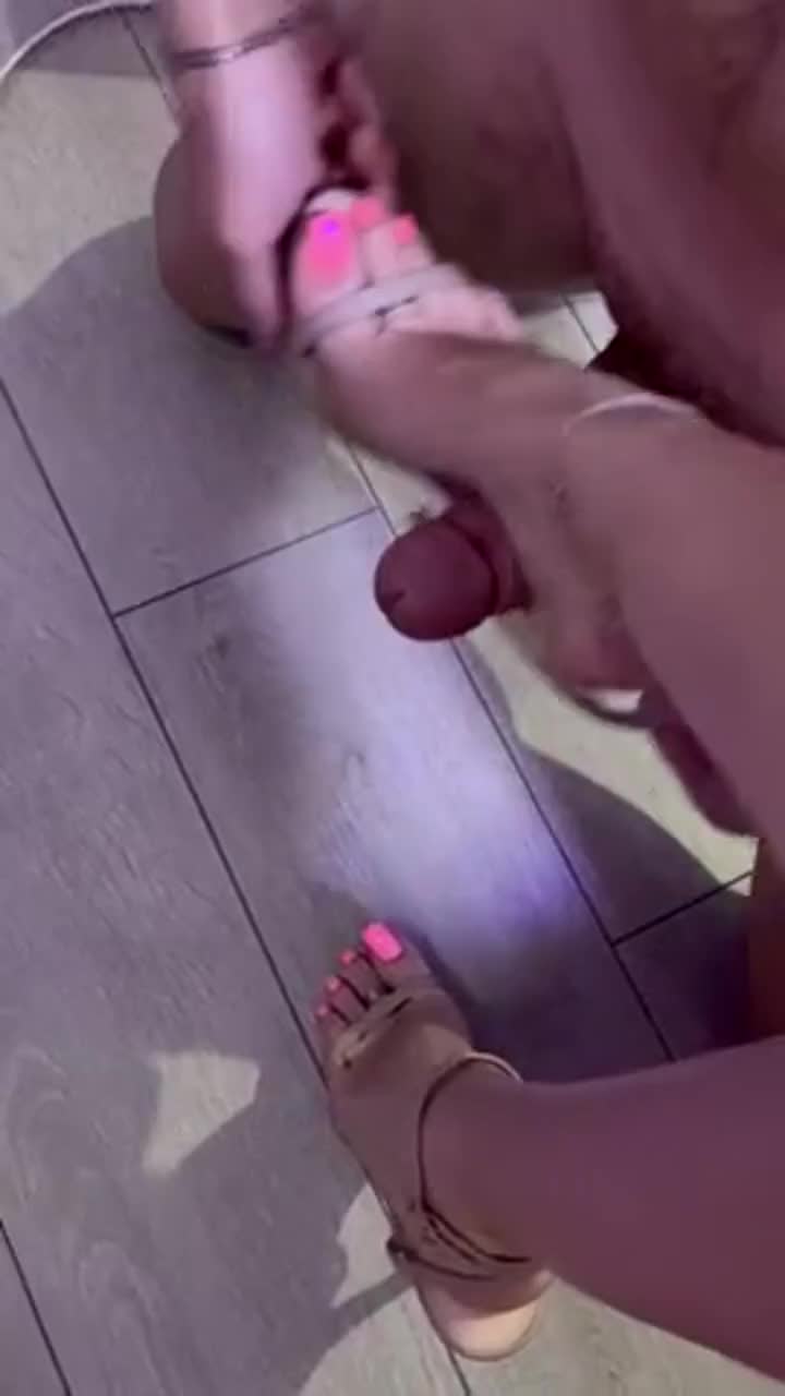 Have you ever have shoejob? ☺️ would you like to try? 😊 - free porn video