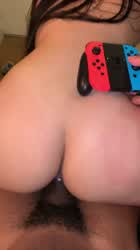 She rode my dick until I lost the game - free porn video