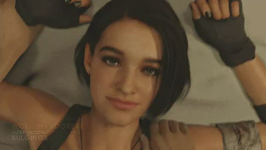 Jill Valentine - upcoming Jill animation teaser (Bulging Senpai) [Resident Evil] - free porn video