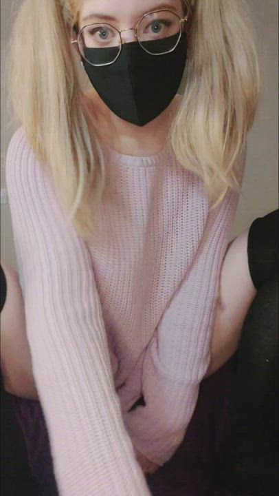 I'd like to show you my soft pale skin 💗 - free porn video
