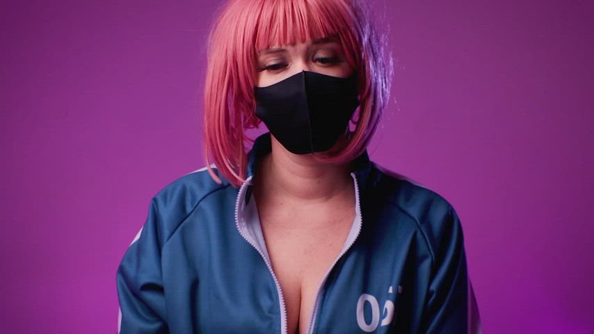 We did a squid game cosplay :) Sound on redgifs. - free porn video