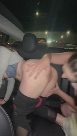 Don’t be shy breed us in the back seat - free porn video