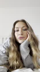 Imagine waking up next to me doing things like that.. what would you do daddy?😳 - free porn video