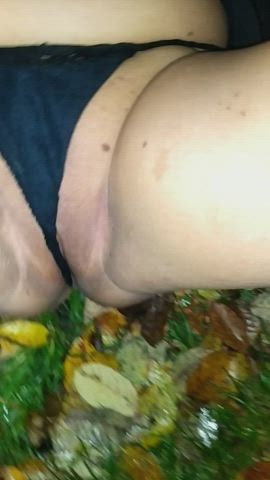 Creampie and an orgasm on the forest floor 💦 [OC] - free porn video