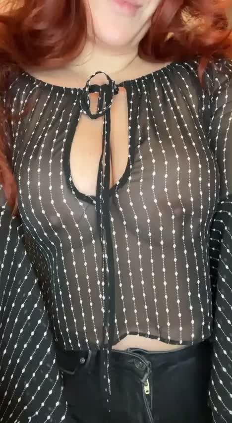 Oops, went out with my tits showing again - free porn video