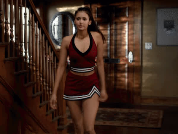 Nina Dobrev looking mighty fine! - free porn video