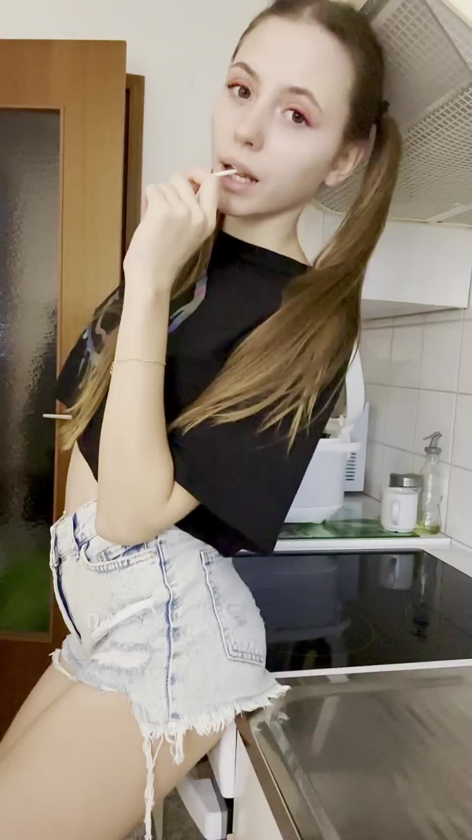Could you cum to this petite body? - free porn video