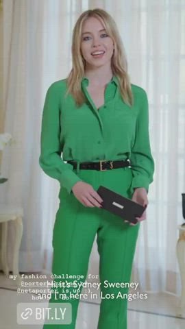 Sydney Sweeney collab with NetAPorter - free porn video
