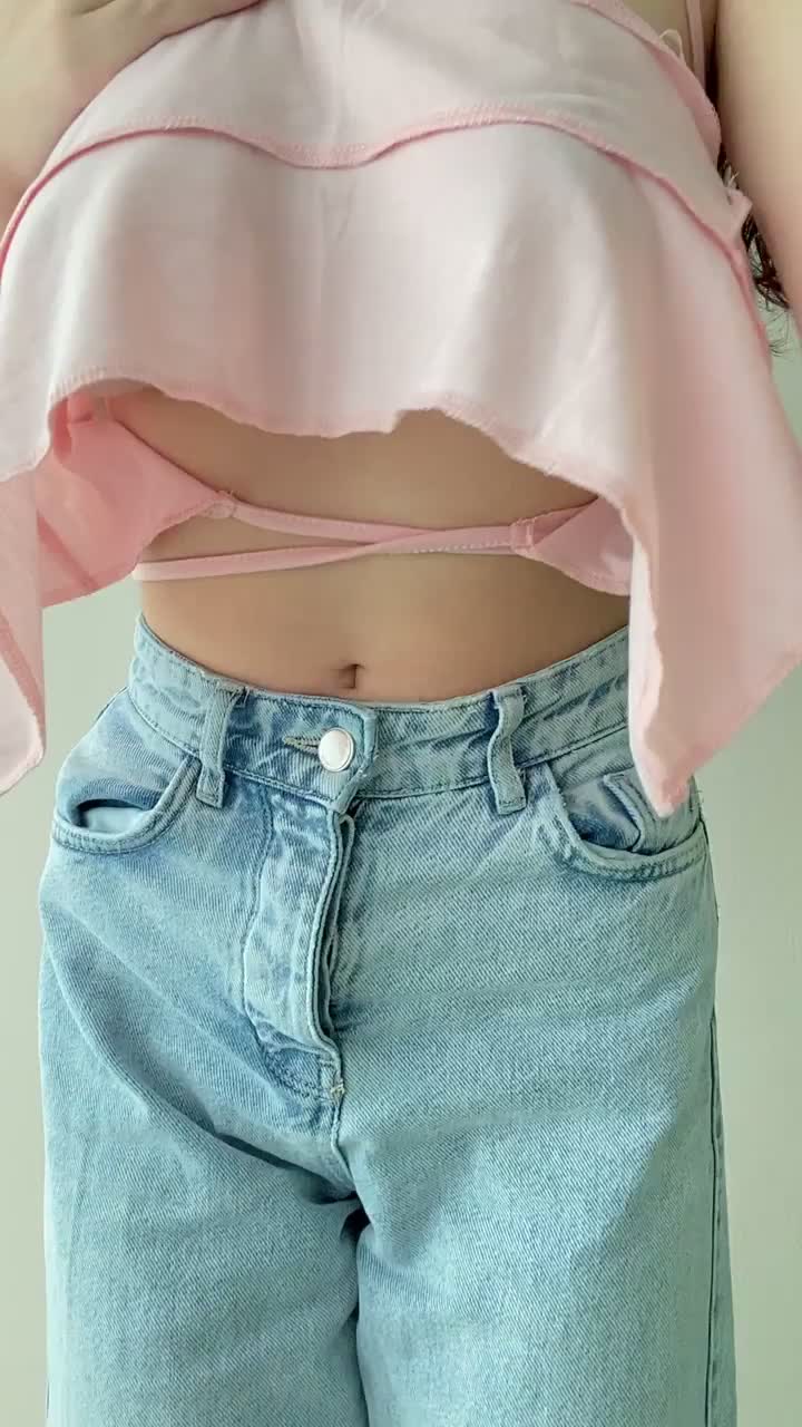 Is it too risky to go out with this top? - free porn video