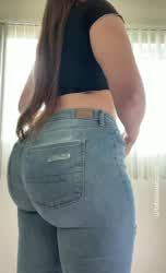 Painted on jeans are my favorite - free porn video