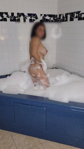 Lather my double d's baby!! - free porn video