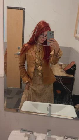 Let’s meet in the bathroom on our break and see if you can get me pregnant - free porn video