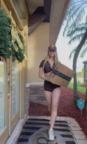 Knock knock! Special delivery for you ;) - free porn video