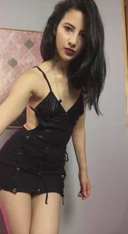 I like it in all black - free porn video