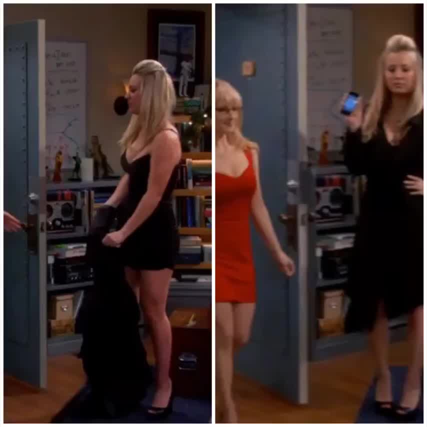 Kaley Cuoco or melissa rauch who did it better (they need breeding and it looks like they wanted it) - free porn video