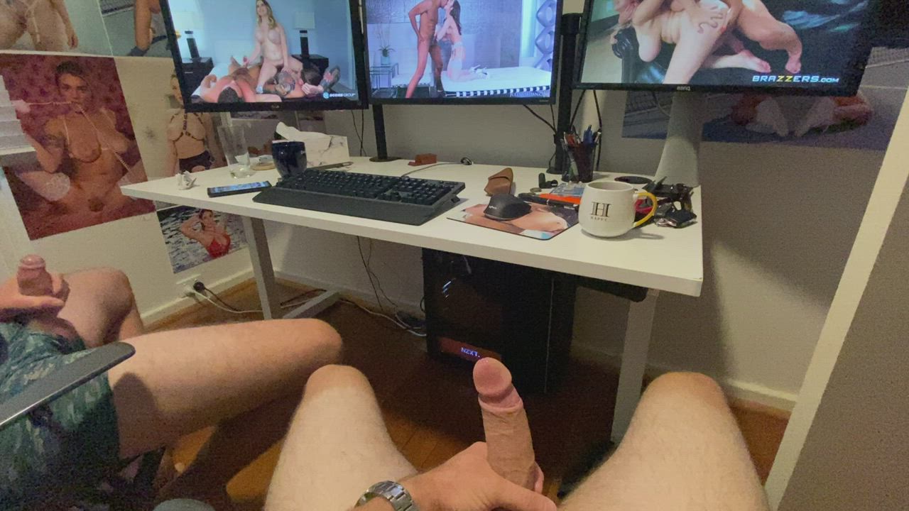 Craving a masturbation bromance with a gooner - free porn video