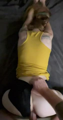 Ginger with a bouncy ass anyone? - free porn video