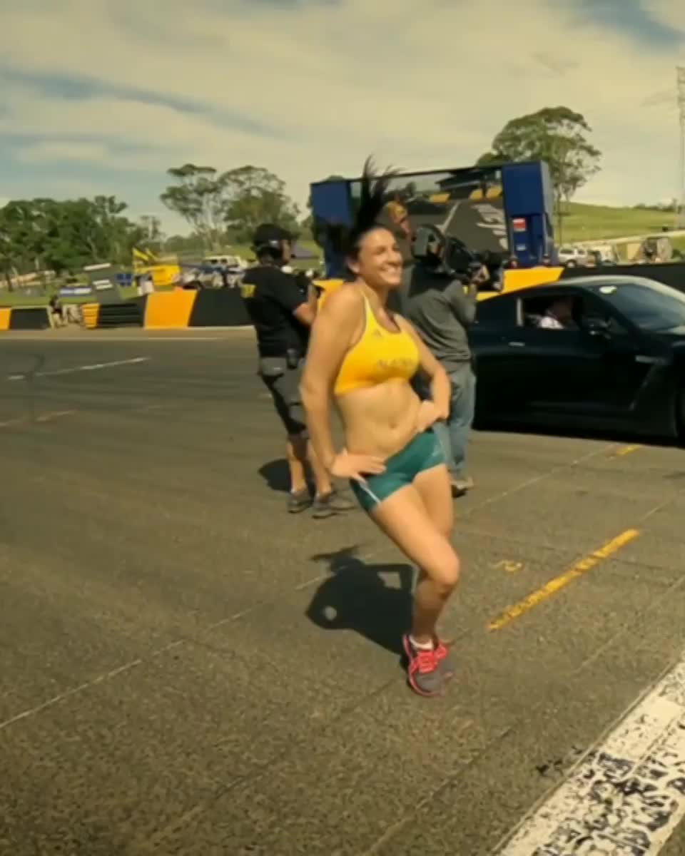 Michelle Jenneke Top Gear Festival Sydney 2014 - free porn video