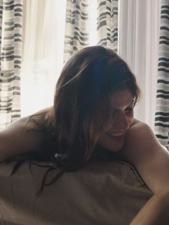 Alexandra Daddario's tits are too big to hide - free porn video