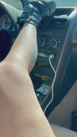 I was horny, he was driving… ;) - free porn video