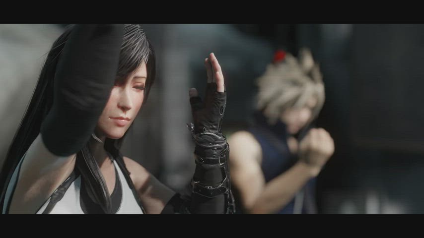 Tifa and Behemoth Instantloss (ZMSFM) [Final Fantasy 7] - free porn video