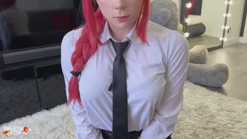 Makima (SweetieFox) [CHAINSAW MAN] - free porn video