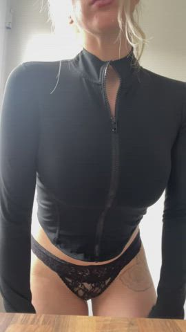 Woops..my zipper fell - free porn video
