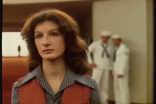 Sharon The Stewardess Has An Encounter In The Airport Restroom - free porn video