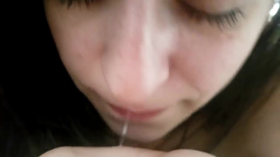 Another creamy load for me to play with! - free porn video