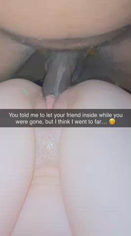 bbc friend owns my pussy! - free porn video