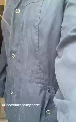 People think I’m just an innocent teen when they see me in public when in reality this is all I have underneath - free porn video