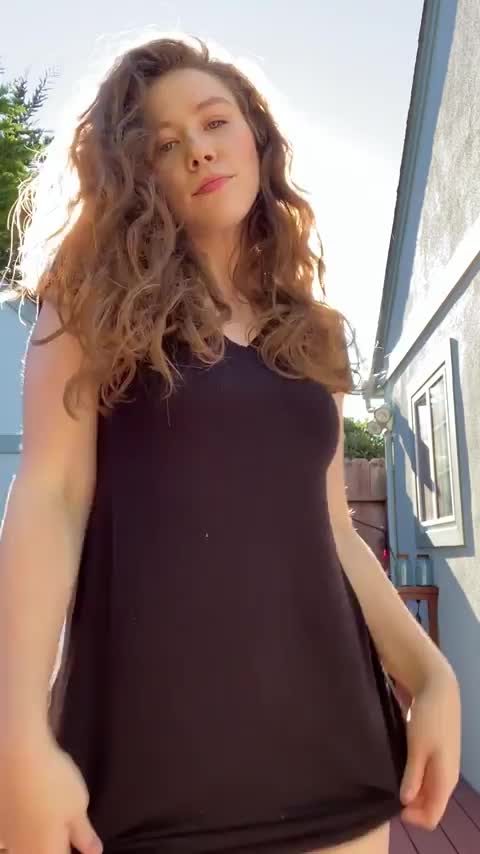 Soaking up some sunshine - free porn video