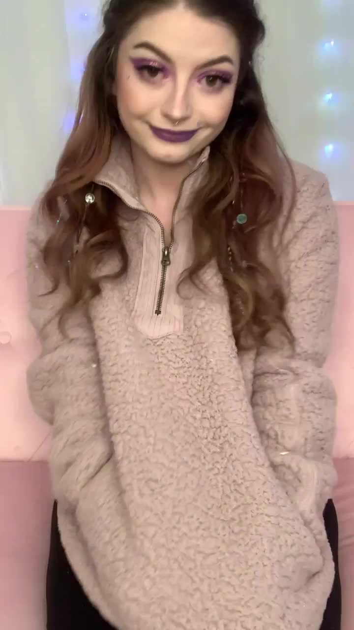 Nothing beats a cozy sweater - free porn video