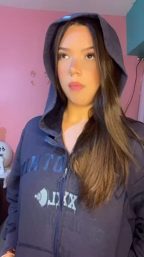 i tried to look cute but ended up showing my tits - free porn video