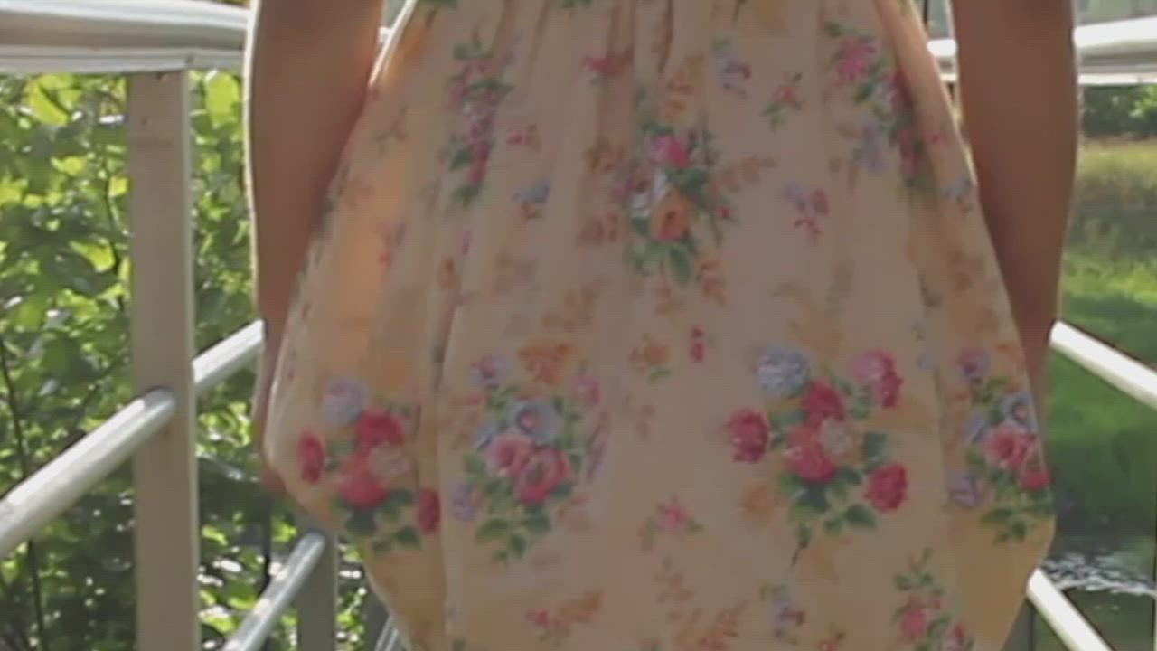 Evening Walk On The Bridge - free porn video