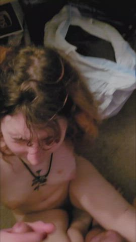 Afraid to get it in her eye - free porn video