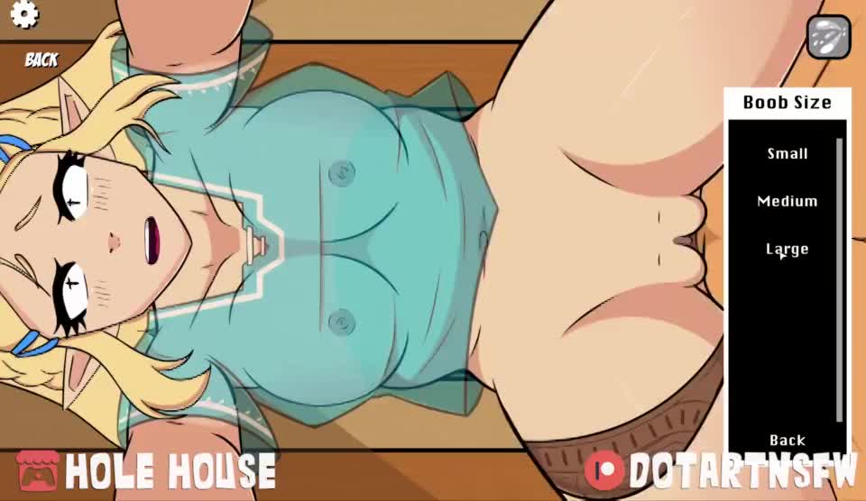 Zelda Thick Thighs (DotArtNSFW) [Legend Of Zelda] - free porn video