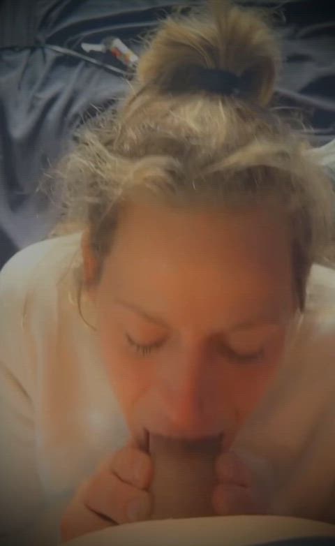 I had to deepthroat the whole thing - free porn video